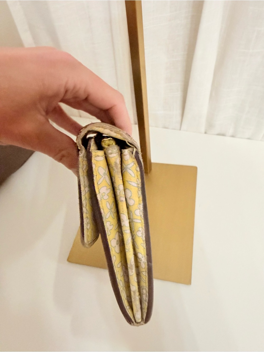 Louis Vuitton Monogram Sarah Wallet Floral Yellow Interior Long Wallet - Picture 4 of 6